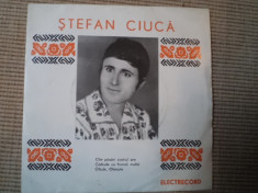 stefan ciuca cate pasari codrul are disc vinyl single muzica populara folclor foto