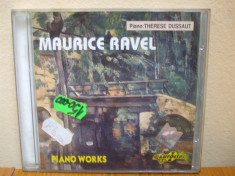 MAURICE RAVEL - PIANO WORKS (CD) SIGILAT!!! foto