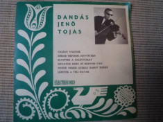 dandas jeno tojas vioara disc vinyl single muzica populara maghiara ungureasca foto