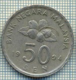 2629 MONEDA - MALAYSIA -50 SEN - anul 1994 -starea care se vede