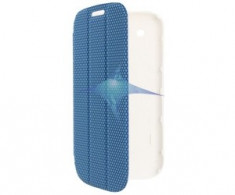 Trendy8 Display Cover Hexagon pentru Galaxy S3 blue/white foto