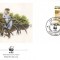 WWF FDC complet serie /4buc/ Brunei 1991 - maimuta