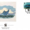 WWF FDC complet set /4 buc. / 1991 Kiribati - Sea Life