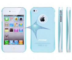 FitCase Faceplate DCT-45 pentru iPhone 4S/4 blue foto