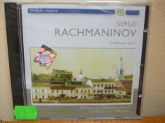 SERGEI RACHMANINOV - SYMPHONY NO 2 IN E MINOR OP. 27 (CD) SIGILAT!!! foto