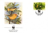 WWF FDC complet set /4 buc./ 1991 Barbados - birds