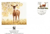 WWF FDC /4buc./ complet set 1992 netherland Antiles - Deer