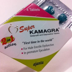SUPER KAMAGRA super sildenafil + dapoxetine ajanta pharma foto
