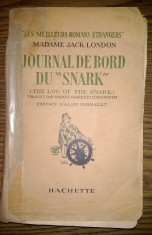 Carte - Madame Jack London - Journal de bord du &amp;quot;Snark&amp;quot; - The log of the Snark [1938] foto