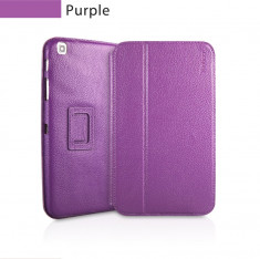 Husa Executive Case Piele Naturala Samsung Galaxy Tab3 8.0 T310 by Yoobao Originala Purple foto