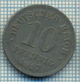 2689 MONEDA - GERMANIA - 10 PFENNIG - anul 1917 (zinc) -starea care se vede