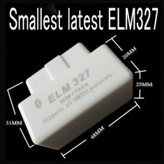 Interfata diagnoza universala ELM 327 V1.5 DIAGNOZA PE TELEFON SMARTPHONE SAU PC Compatibila cu auto din 1996 in 2012 V1.5 Bluetooth Mini ELM327 OBD2 foto
