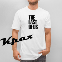 Tricou The Last Of Us logo joc PC PS3 XBOX 360 bumbac 100% idee cadou foto