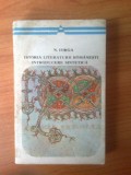 d5 N. Iorga - Istoria literaturii romanesti - Introducere sintetica