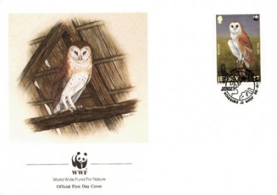 WWF FDC 1989 Jersey complet serie fauna - 4 buc. FDC foto