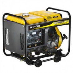 Generator de sudura Diesel Kipor KDE 5000 XW foto