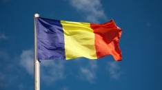 Steag Romania 150cmx90cm foto