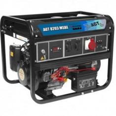 Generator de curent trifazat Mitsubishi AGT 8203 MSBE - 7kVA - PORNIRE ELECTRICA foto