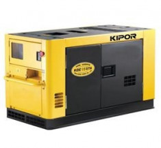 Generator de curent diesel Kipor KDE16STA 12kVA - SUPER SILENT foto