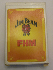 Carti de joc noi FHM si Jim Beam imagini de coperta vedete Romania de colectie foto