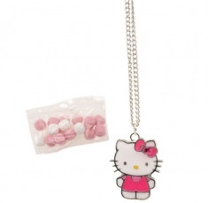 Lantisor Hello Kitty + Bomboane in cutie - Import UK foto