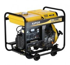 Generator de curent trifazat KIPOR KGE6500E3 5,6kVA foto