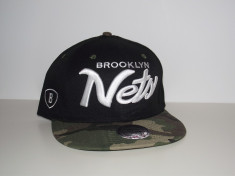 Sapca Mitchell and Ness Brooklin Nets snapback (marime reglabila) foto