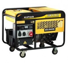 Generator de curent trifazat KIPOR KGE12E3 9,5kVA foto