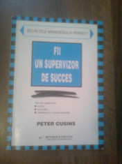 FII UN SUPERVIZOR DE SUCCES DE PETER CUSINS,GRUP DE EDITURA SI CONSULTANTA IN AFACERI 1999,STARE BUNA foto