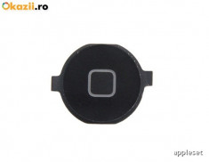 Buton Home Apple iPhone 4 Black Original foto