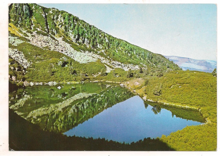 carte postala(marca fixa)-MUNTII RETEZAT-Lacul Gemenea