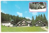 Carte postala(ilustrata)-BUSTENI-Cabana Poiana Izvoarelor, Necirculata, Printata