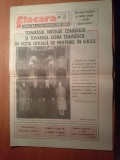 Ziarul flacara 7 octombrie 1988 (vizita familiei ceausescu in u.r.s.s. )