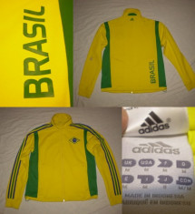 BLUZA SPORT ADIDAS BRAZILIA - BRASIL : casual , ultras foto