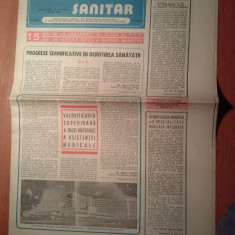 ziarul muncitorul sanitar 12 iulie 1980 -15 ani de la congresul al 9-lea al PCR