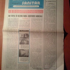 ziarul muncitorul sanitar 5 iulie 1980