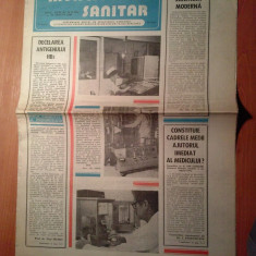 ziarul muncitorul sanitar 30 august 1980