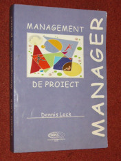 DENNIS LOCK - MANAGEMENT DE PROIECT foto