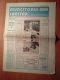 ziarul muncitorul sanitar 11 iulie 1981