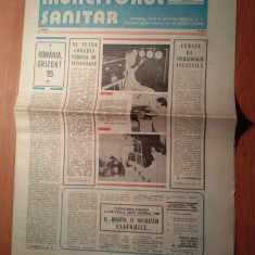 ziarul muncitorul sanitar 11 iulie 1981