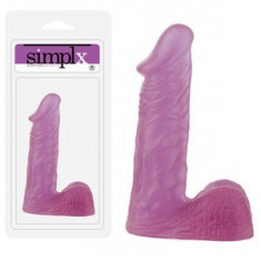 DILDO JELLY DONG SIMPLX 6 PURPLE foto