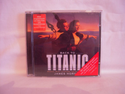 Vand cd Back to Titanic, original soundtrack, original foto