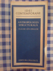 n Claude Levi Stauss - Antropologia structurala foto