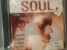 SOUL MUSIC - VARIOUS ARTISTS of SOUL MUSIC (2003/MCPS BELGIUM) - cd nou/sigilat foto