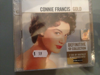 CONNIE FRANCIS - GOLD - 2CD SETBOX - (2006/UNIVERSAL MUSIC /UK) - CD NOU/SIGILAT foto