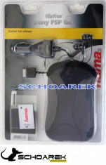 Alimentator auto SONY PSP GO Hama Germania 6in1 pentru consola [ PSPGO ] set foto