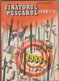 Carte cu imagini Almanahul Vinatorul si Pescarul sportiv 1988