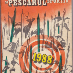 Carte cu imagini Almanahul Vinatorul si Pescarul sportiv 1988