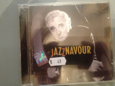 CHARLES AZNAVOUR - JAZZNAVOUR (1998/EMI REC/ made in FRANCE) cd nou/sigilat foto