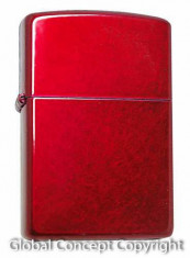 BRICHETA COLECTIE ZIPPO 21063 ANTI VANT CULOARE ROSIE ACCESORIU BARBATI CADOU SIGILATA GARANTIE PE VIATA MADE IN USA foto